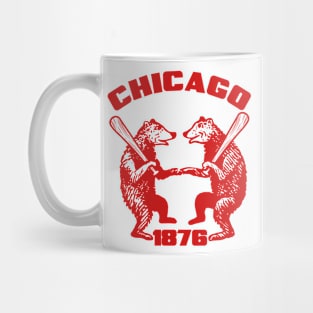 Defunct Chicago Baseball Original Emblem Mug